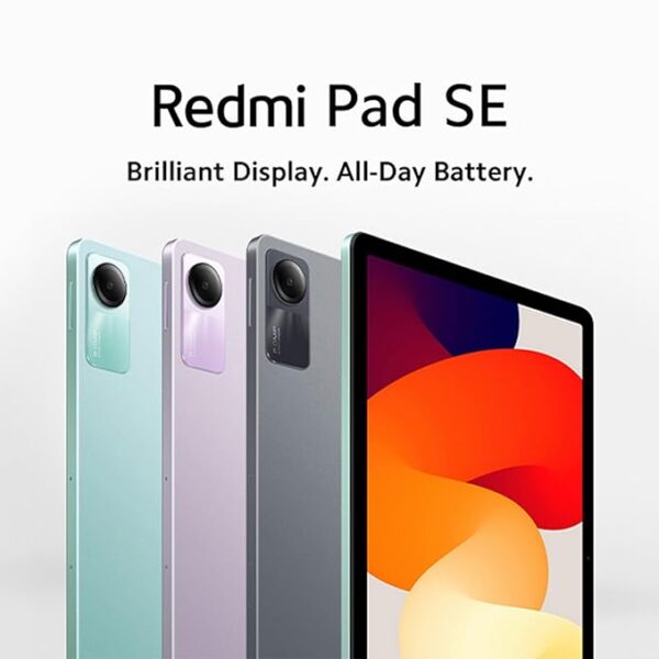 Redmi Pad SE| All Day Battery | Qualcomm Snapdragon 680| 90Hz Refresh Rate| 4GB, 128GB Tablet| FHD+ Display (11-inch/27.81cm)| Dolby Atmos| Quad Speakers| Wi-Fi| Gray - Image 2